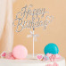 Ծննդյան դեկորատիվ զարդարանք տորթի HAPPY BIRTHDAY և ձևավորման 5-գույն 