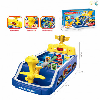 Խաղ պինտբոլ մեքենա էլ-սնուցմամբ Hot Wheels մեքենաների պատկերներով թվային էկրանով խաղ HW-147