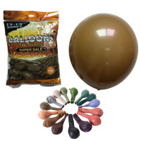 Փուչիկ 100հ-ոց տուփով 12" 2.8գր 30սմ-ոց 30գույն Retro Latex Balloon