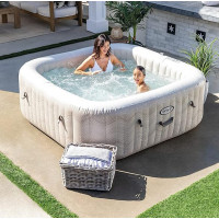 SPA լողավազան 196x71սմ «Chevron Deluxe» 1098լ, քառակուսի, օդային մերսում