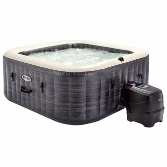 Intex SPA լողավազան 175x71սմ «Greystone Deluxe» 795լ, քառակուսի, աերոմասաժ.