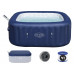Bestway Lay-Z-Spa HAWAII հիդրոմերսող լողավազան 180*180*71սմ , ներկառուցված պոմպով WiFi հավելվածով