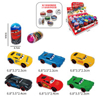 Խաղալիք կապսուլա 24հ-ոց տուփով CARS մետաղե ավտոմեքենաներ 6-ձևի, անակնկալ ձվիկ կապսուլա 35-41