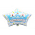 փուչիկ ֆոլգա 25հ-ոց A New Little Prince & Princes թագ 85*94սմ