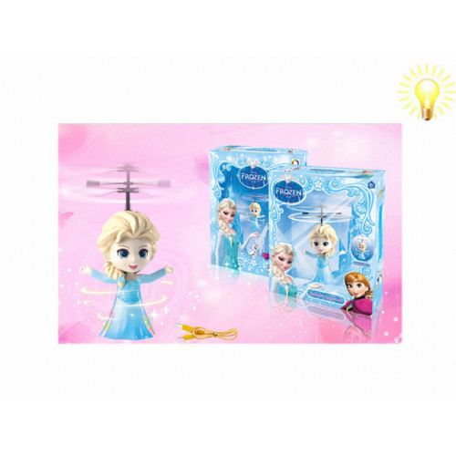 Տիկնիկ էլ-ով թռչող Frozen ափի կառավարմամբ 
