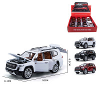 Մեքենա մետաղյա մոդել 1:24 Toyota Land Cruiser կոլեկցիոն 