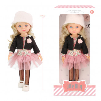 Տիկնիկ նորաձև Little Milly 14" մոդել ռետինե, փոքրիկ Միլի 