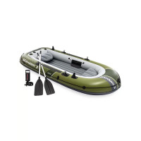 Intex 66333 Փչովի նավակ «Seahawk 3» 295x137x43 սմ, ալյումինե թիեր 137 սմ, պոմպ, մինչև 360 կգ